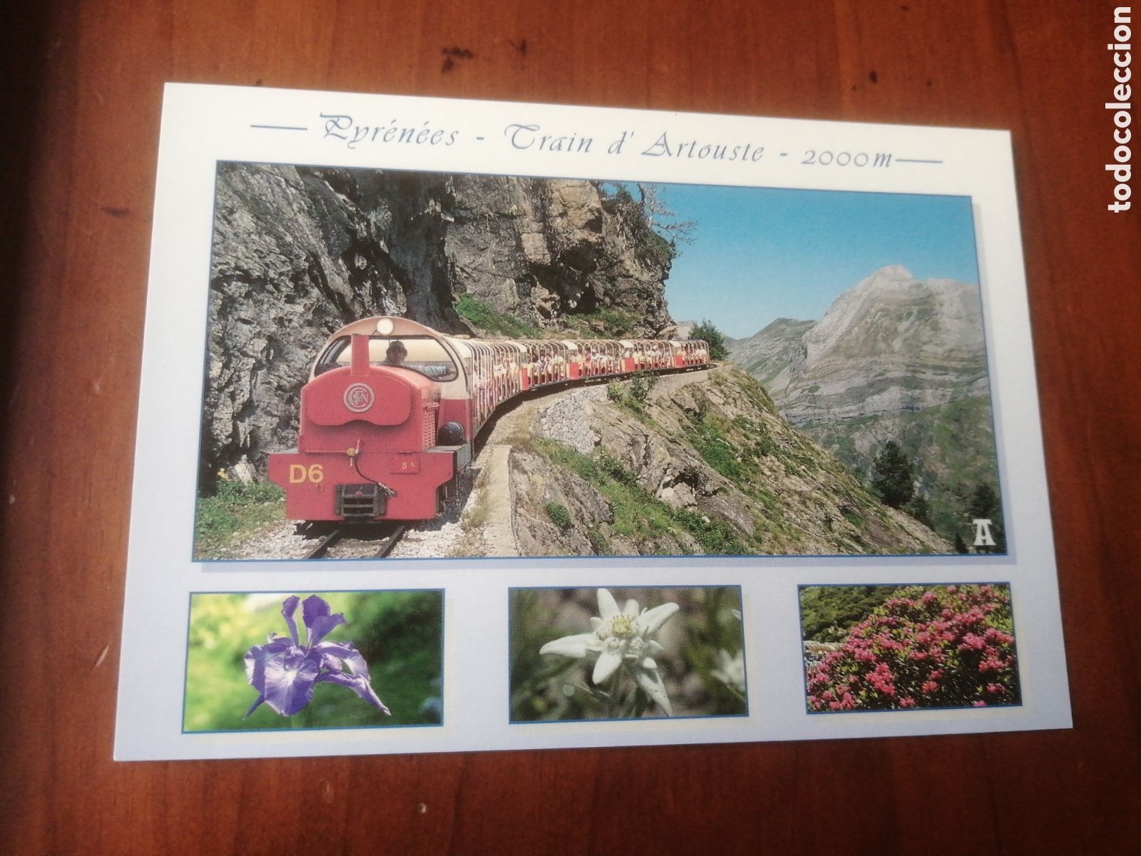 Postales: POSTAL FOTOGRAFIA EXCURSION EN PETIT TRAIN AU LAC D&acute;ARTOUSTE LES PYRENEES