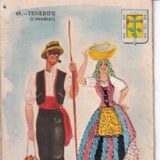 Cartoline: POSTAL BORDADA TENERIFE CANARIAS