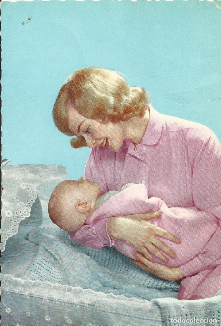 Postcards: Madre y beb&eacute;. CyZ. 6530. . Escrita. 1960. 10x15 cm. Postal.