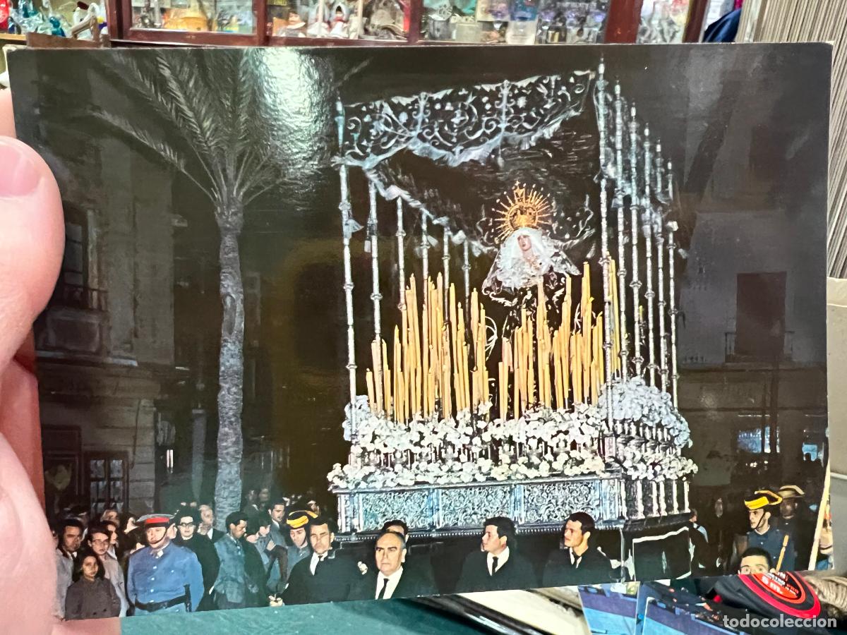 Postales: ANTIGUA POSTAL VIRGEN DEL MAYOR DOLOR - SEMANA SANTA DE CADIZ