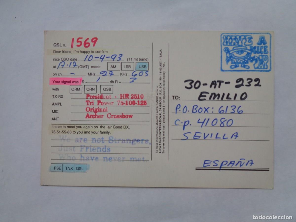 Postales: POSTAL DE RADIOAFICIONADO DE GUATEMALA - Foto 2