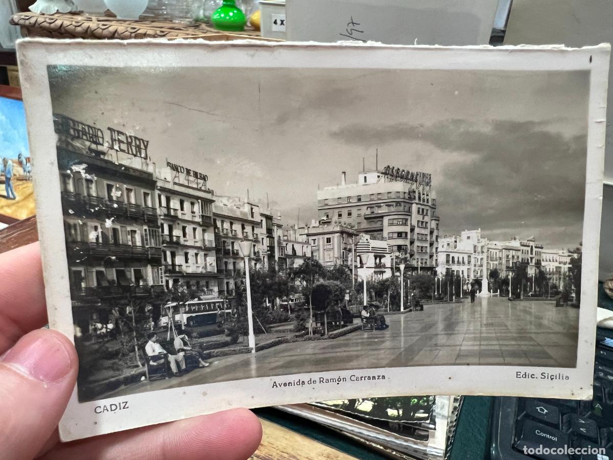 Postales: POSTAL DE CADIZ - AVENIDA RAMON DE CARRANZA - Foto 1