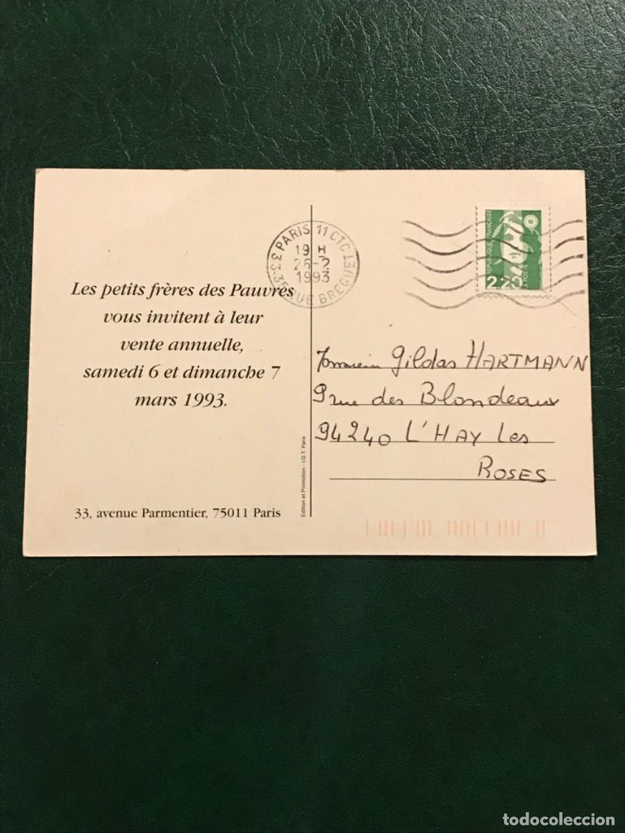 Postales: Postal de Francia - Foto 2