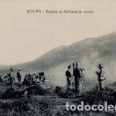 Postales: POSTAL PV09818: BATERIA DE ARTILLERIA EN ACCION EN TETUAN