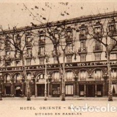 Postales: POSTAL PV09799: HOTEL ORIENTE, BARCELONA
