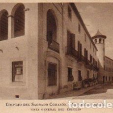 Postales: POSTAL PV09804: EDIFICIO DEL COLEGIO DEL SAGRADO CORAZON, BARCELONA