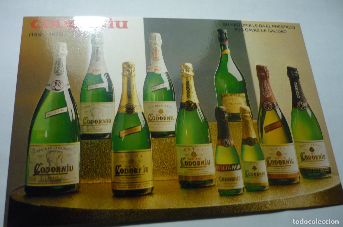 Postales: tarjeta tipo postal cavas codorniu