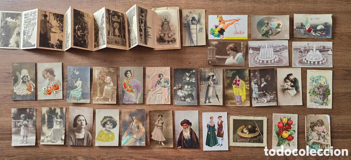 Postales: Lote postales antiguas - Foto 3