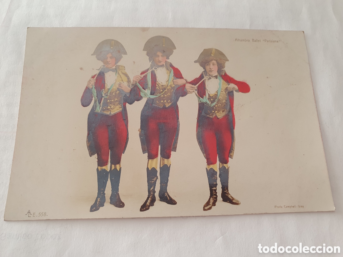Postales: Antigua postal Ballet Alhambra. (L85) - Foto 1