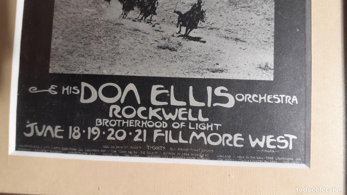 Postales: postal enmarcada QUICKSILVER MESSENGER SERVICE Fillmore - Foto 2