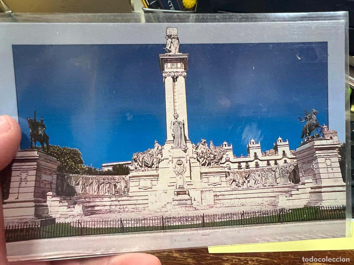 Postkarten: POSTAL DE CADIZ - PLAZA DE ESPA&Ntilde;A