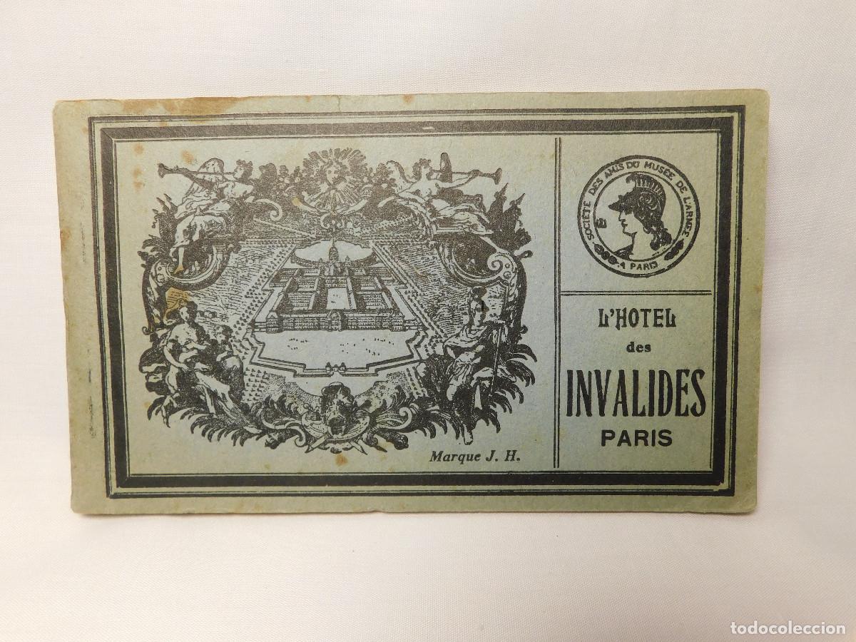 Postales: Postales Hotel Des Invalides Paris 18 en libro - Foto 1