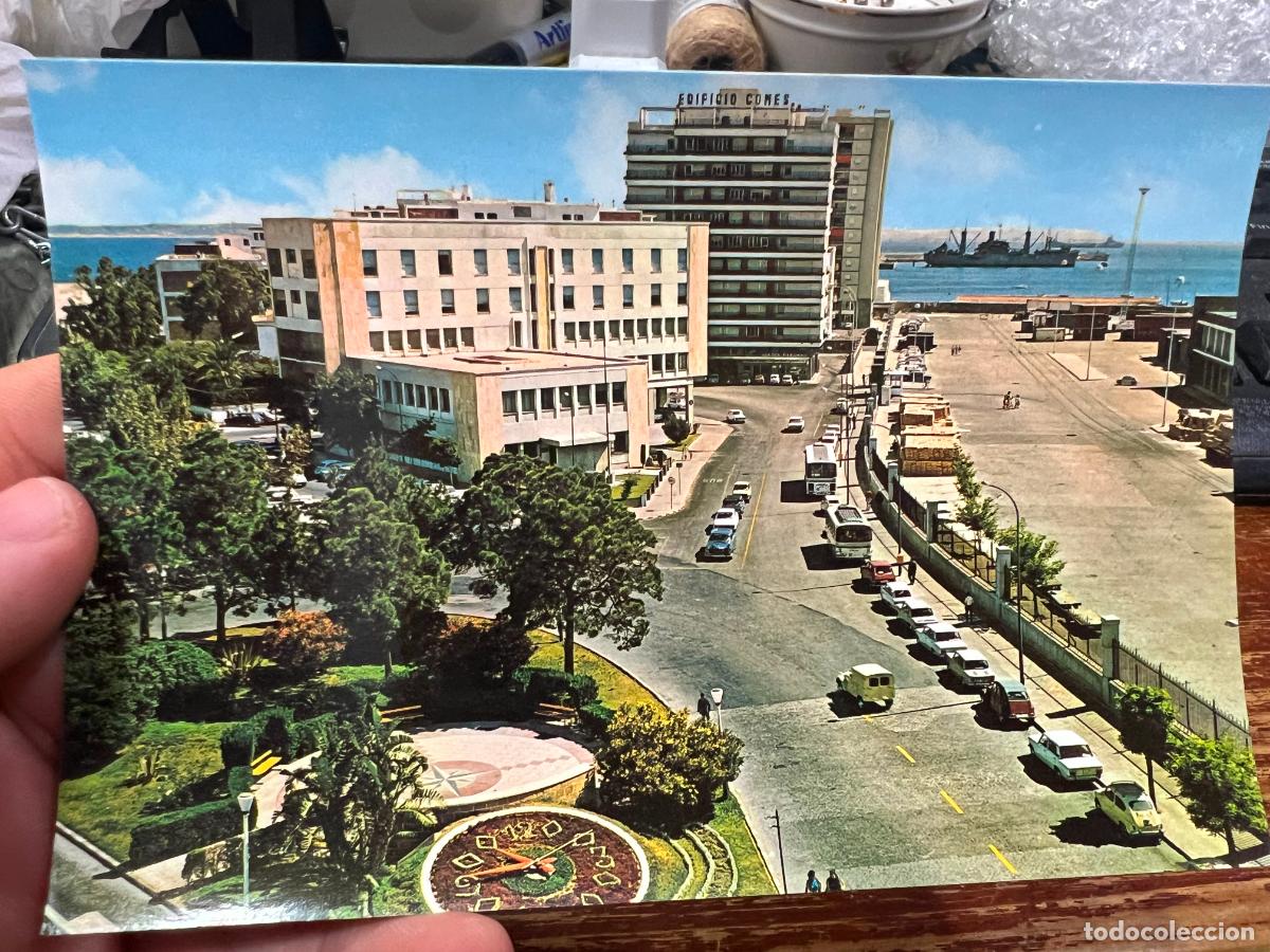 Postkarten: POSTAL DE CADIZ - PLAZA DE ESPA&Ntilde;A Y AVENIDA DEL PUERTO