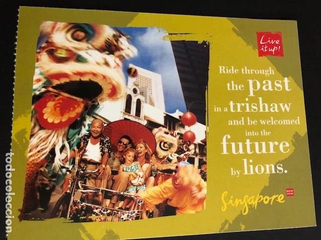 Postales: Postal Turismo Singapor - Foto 1
