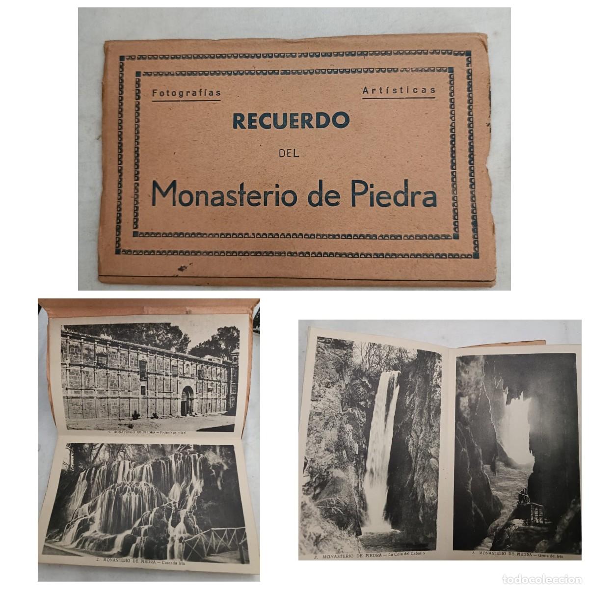 Cartoline: Antigua Postal: Pack 10: Recuerdo del Monasterio de Piedra.