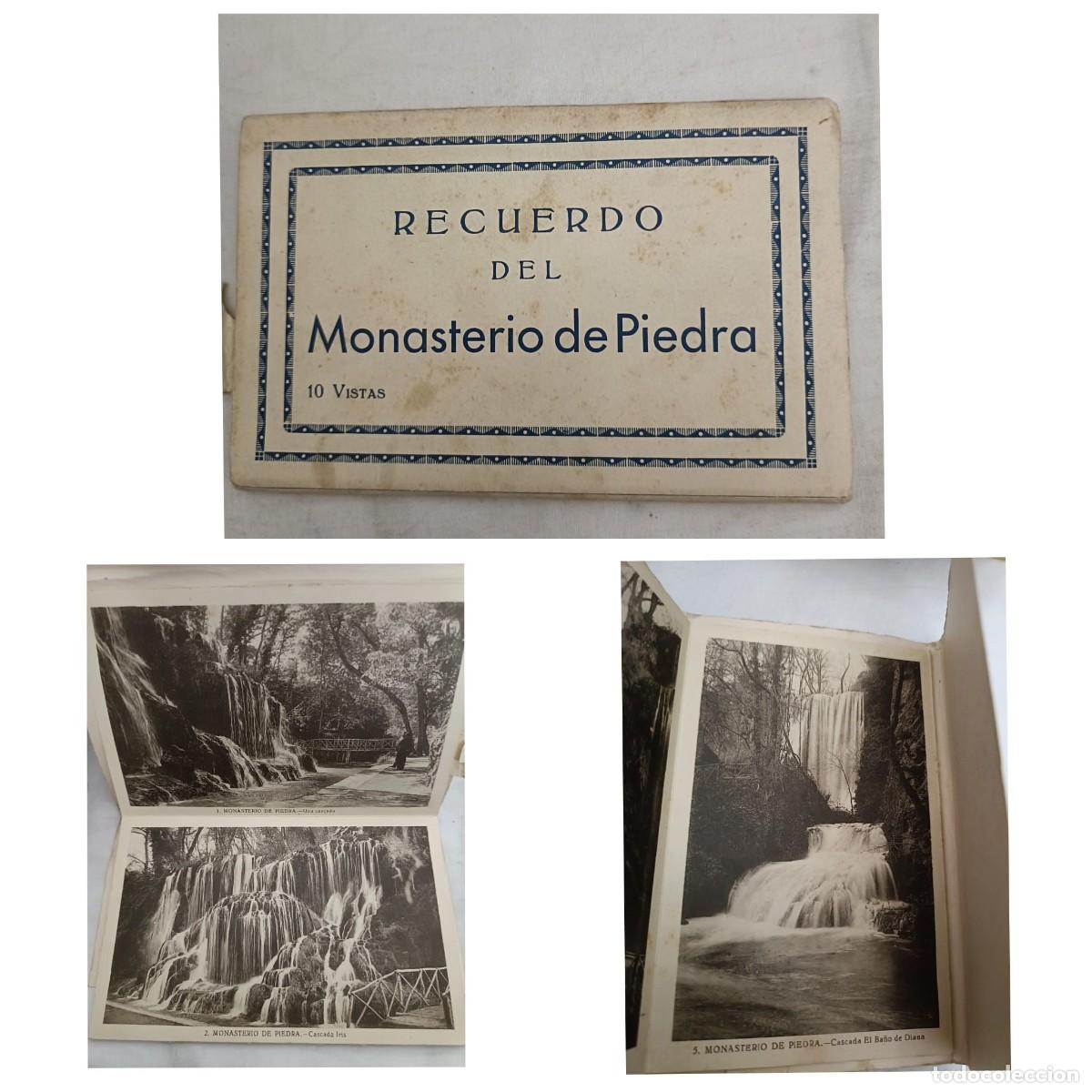 Cartoline: Antigua Postal: Pack 10: Recuerdo del Monasterio de Piedra.