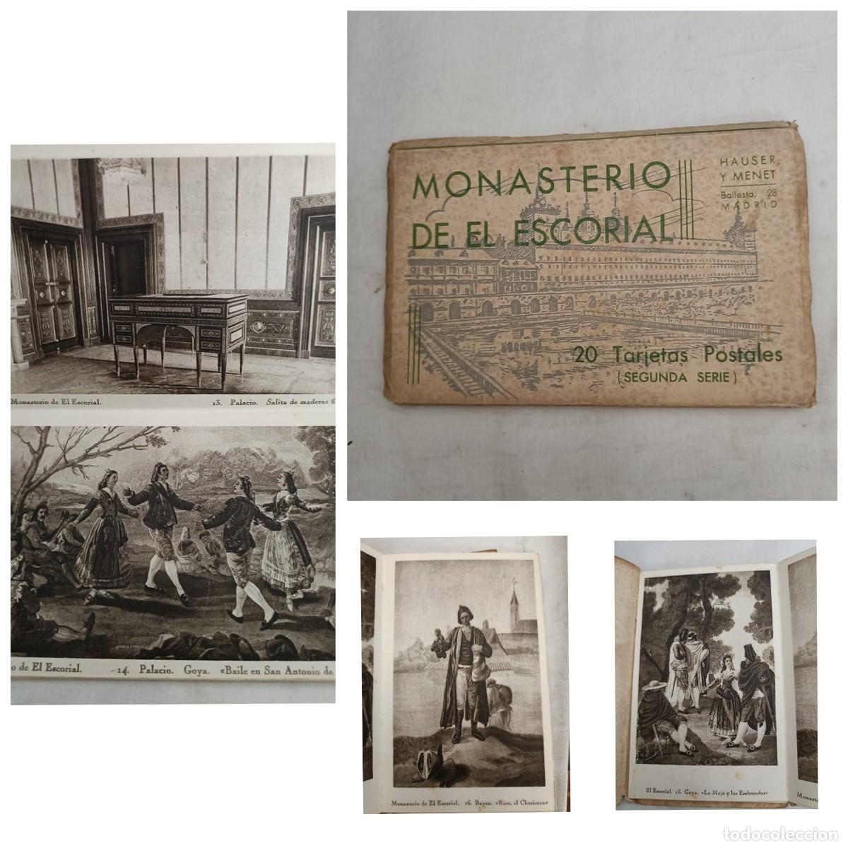 Cartoline: Antigua Postal: Pack 20: Monasterio de El Escorial.