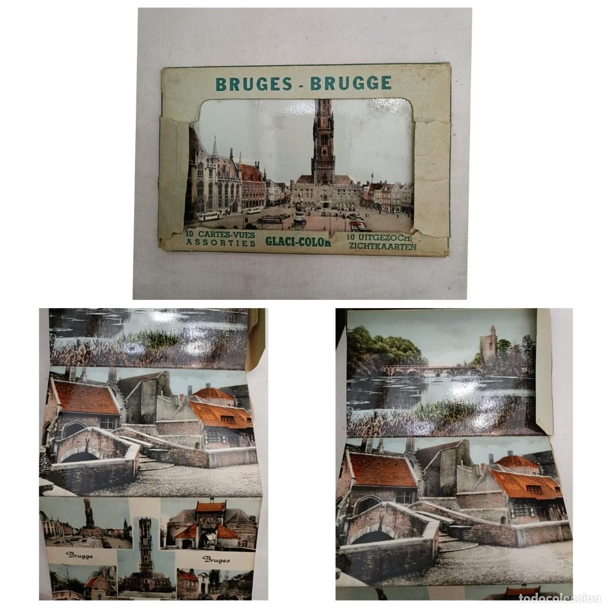 Cartoline: Antigua Postal: Pack 10: Bruges-Brugge