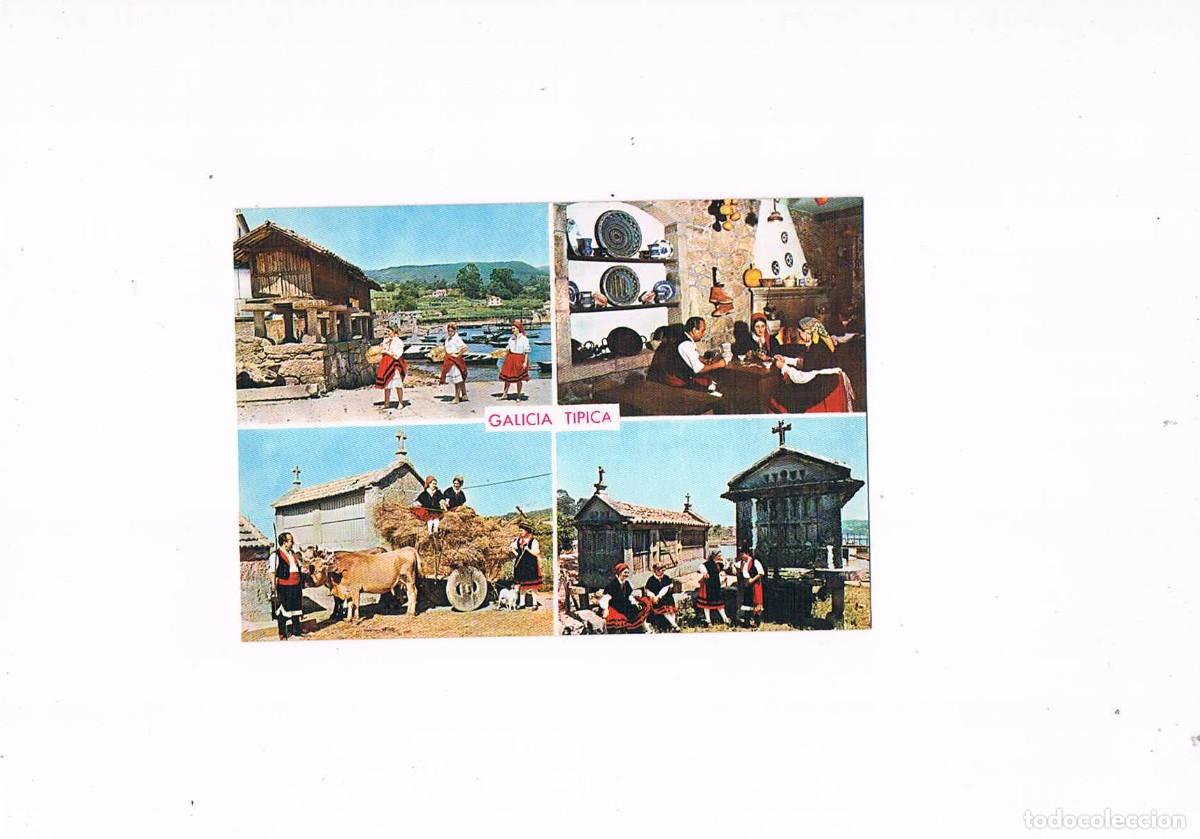 Postales: Postal antigua sin circular Galicia tipica - Foto 1