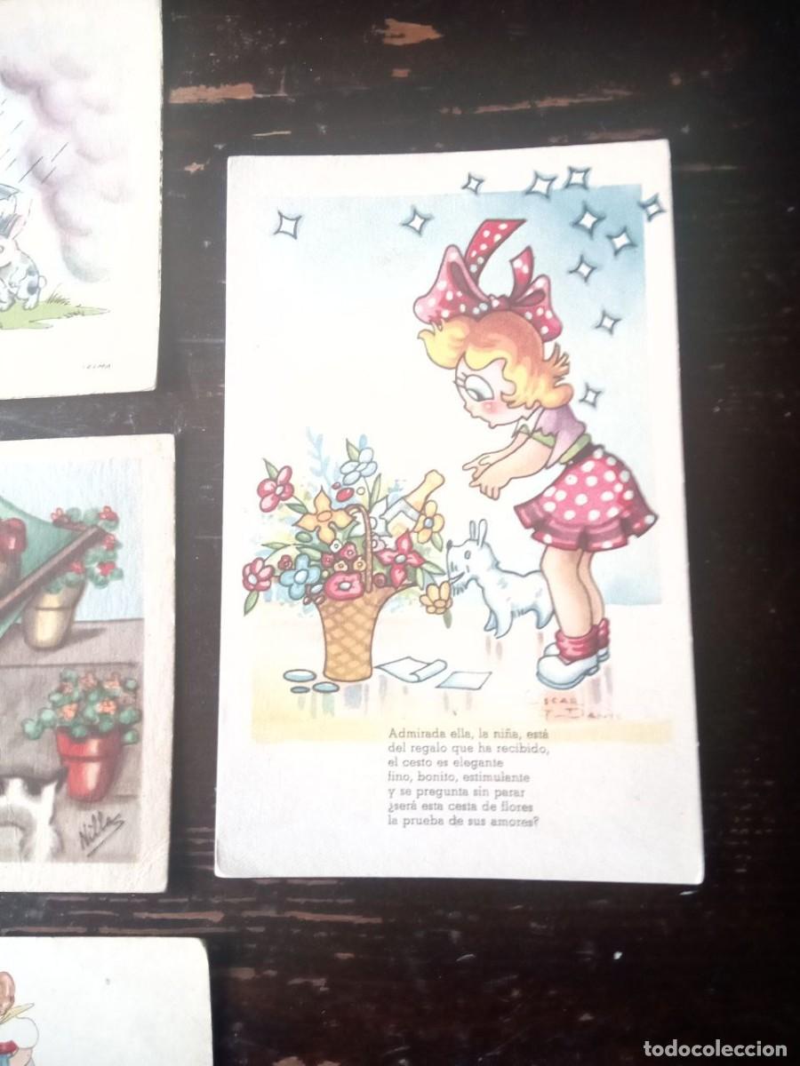 Postales: 6 POSTALES INFANTILES ANTIGUAS - Foto 4