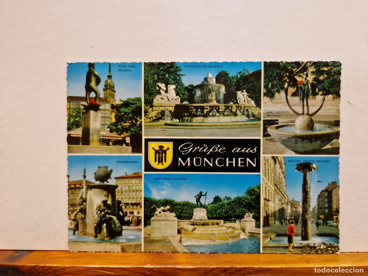 Postales: BONITA POSTAL. CIRCULADA. M&Uuml;NCHEN - Foto 1