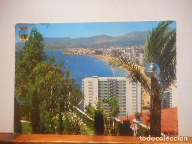Postales: BONITA POSTAL. CIRCULADA. BENIDORM (ESPA&Ntilde;A) - Foto 1