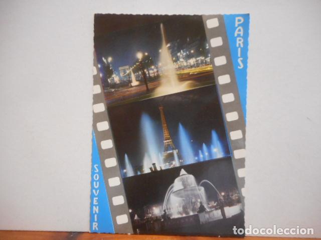 Postales: BONITA POSTAL. CIRCULADA. SOUVENIR DE PARIS - Foto 1