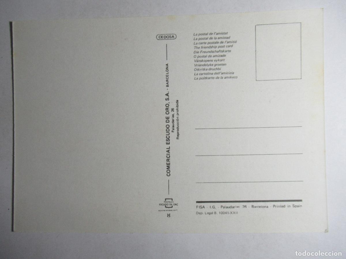 Postales: La Postal de la Amistad - Escudo de Oro - Foto 2