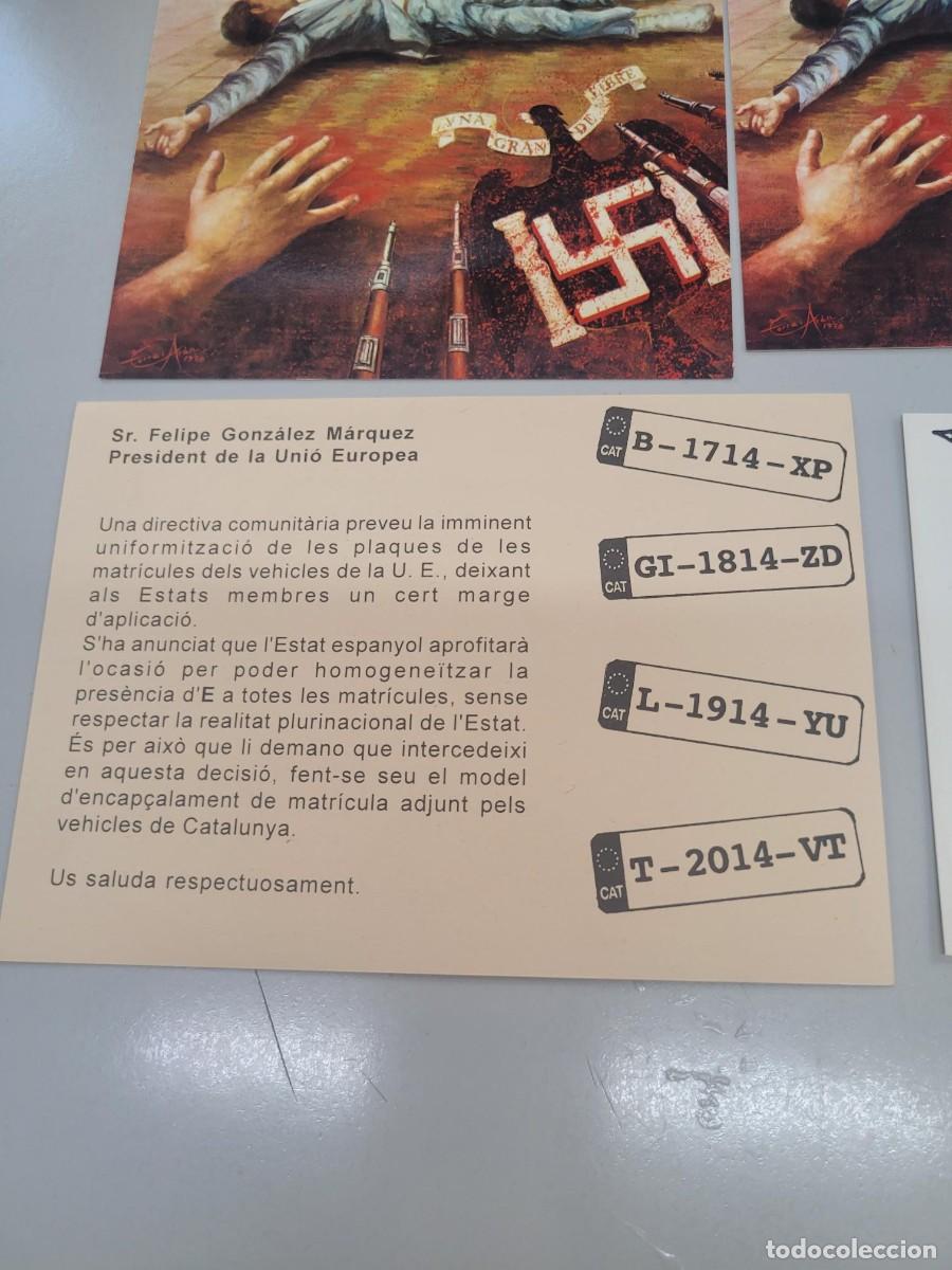 Postales: Lote de SIETE POSTALES TEM&Aacute;TICA EUROPA - Foto 3