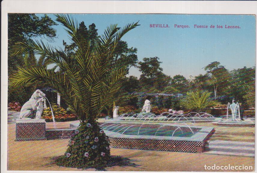 Postales: Sevilla. Parque. Fuente de los Leones - Foto 1