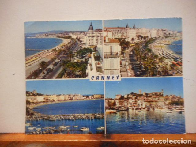 Postales: BONITA POSTAL CIRCULADA. CANNES - Foto 1