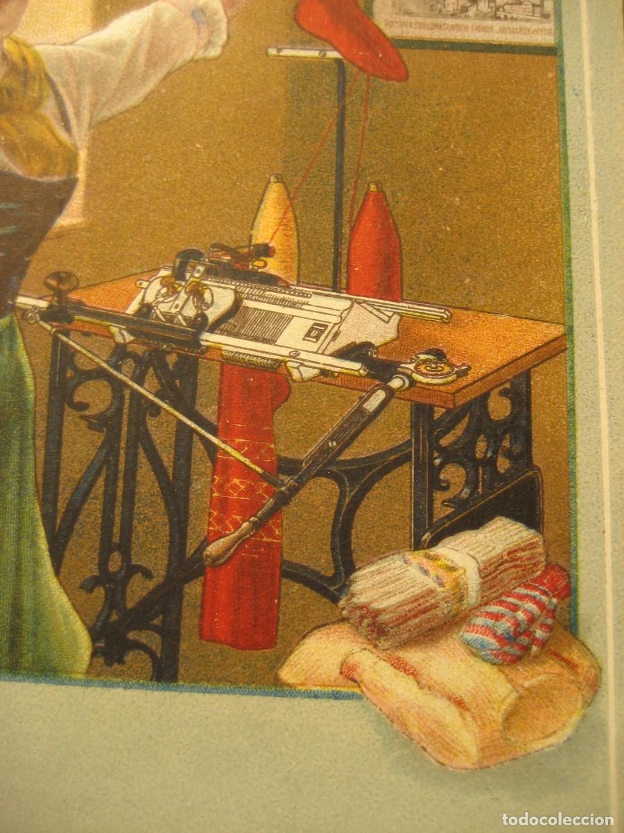 Postales: antigua postal . mujer con telar textil . sin referencias - Foto 3