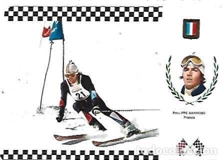 Postales: Espa&ntilde;a ** & Postal, Philippe Barroso, Serie Esqui Francia, Ed. Escudo de Oro (5)