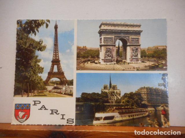 Cartoline: BONITA POSTAL. CIRCULADA. SOUVENIR DE PARIS