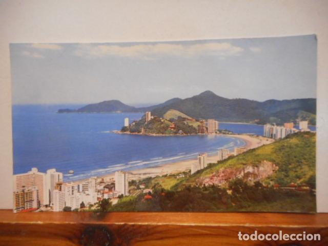 Cartoline: BONITA POSTAL. CIRCULADA. S&Atilde;O VICENTE, BRASIL. VISTA PANORAMICA
