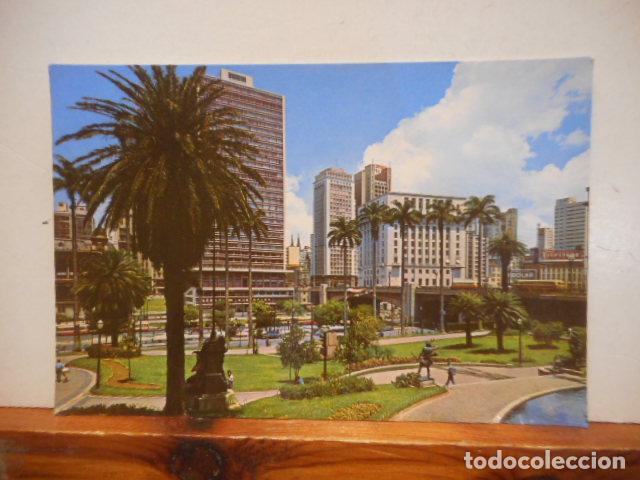 Cartoline: BONITA POSTAL. CIRCULADA. S&Atilde;O PAULO, BRASIL. VALE DO ANHANGABAU E VIADUTOS
