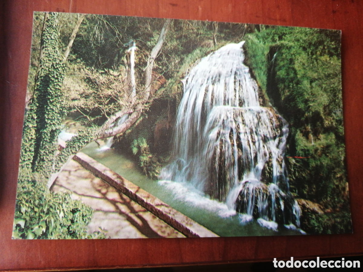 Postales: POSTAL 50 MONASTERIO DE PIEDRA ZARAGOZA CASCADA DE EL IRIS - Foto 1