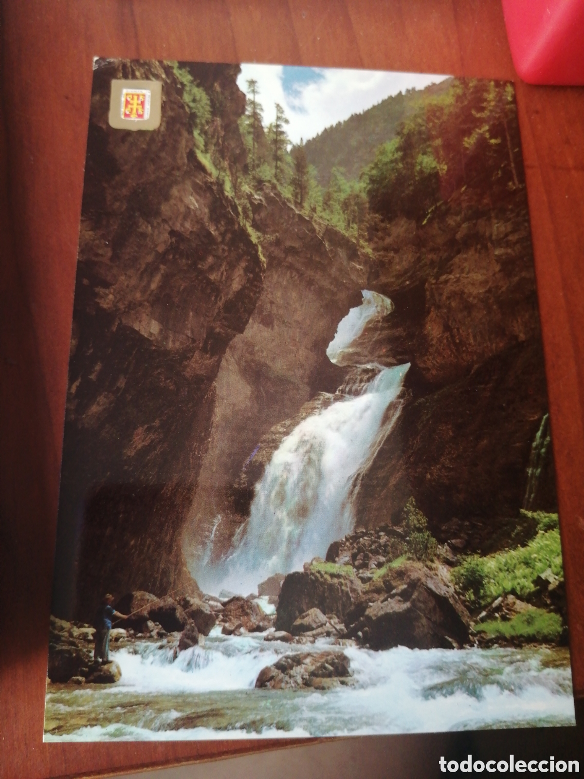 Postales: POSTAL 40 PARQUE NACIONAL DE ORDESA CASCADA DE LA CUEVA