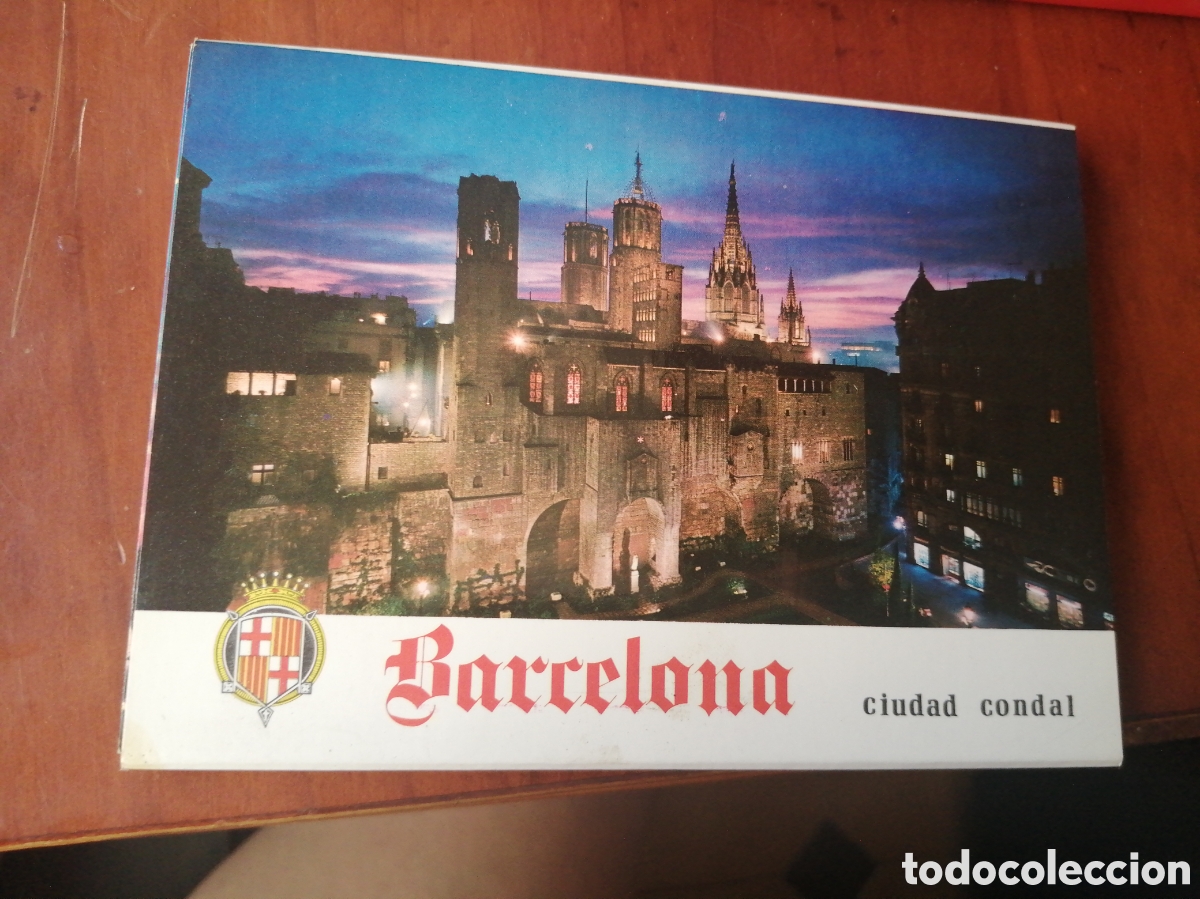 Postales: POSTAL POSTALES DESPLEGABLE BARCELONA - Foto 1