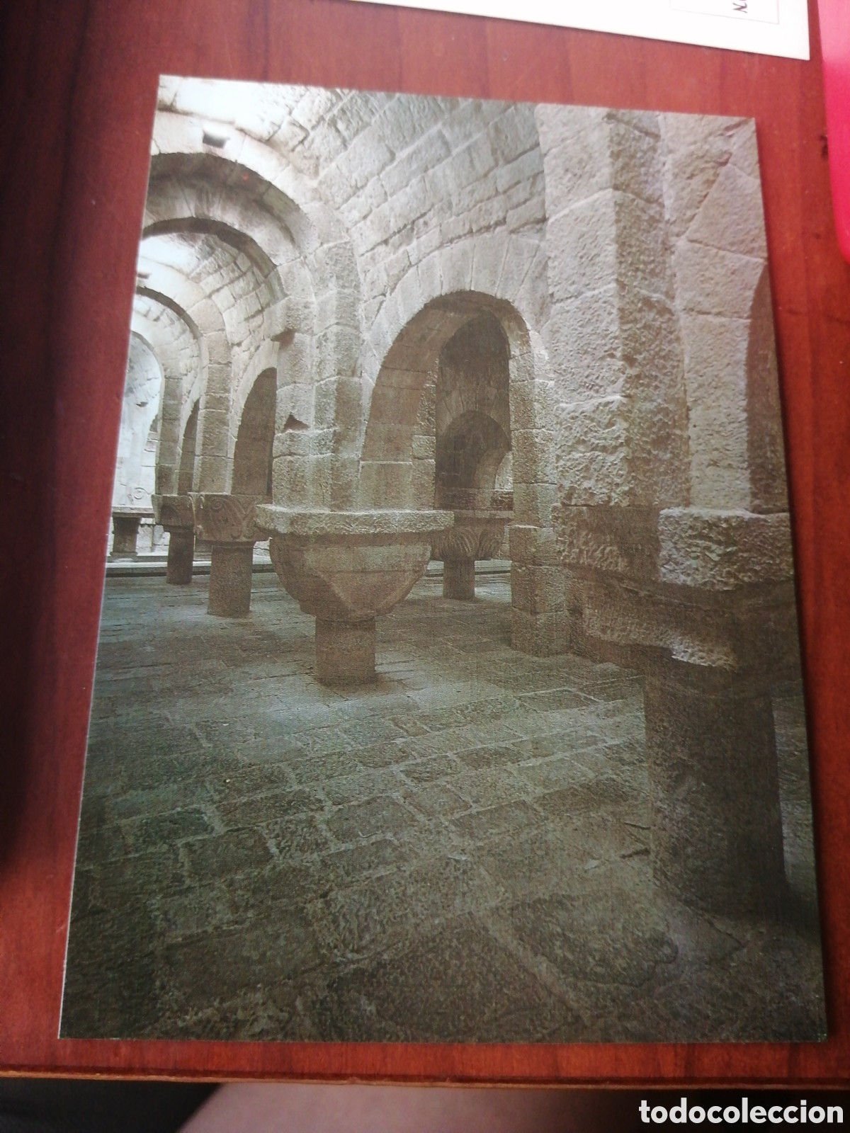 Postales: POSTAL 15 MONASTERIO DE LEYRE Navarra CRIPTA SIGLO XI - Foto 1
