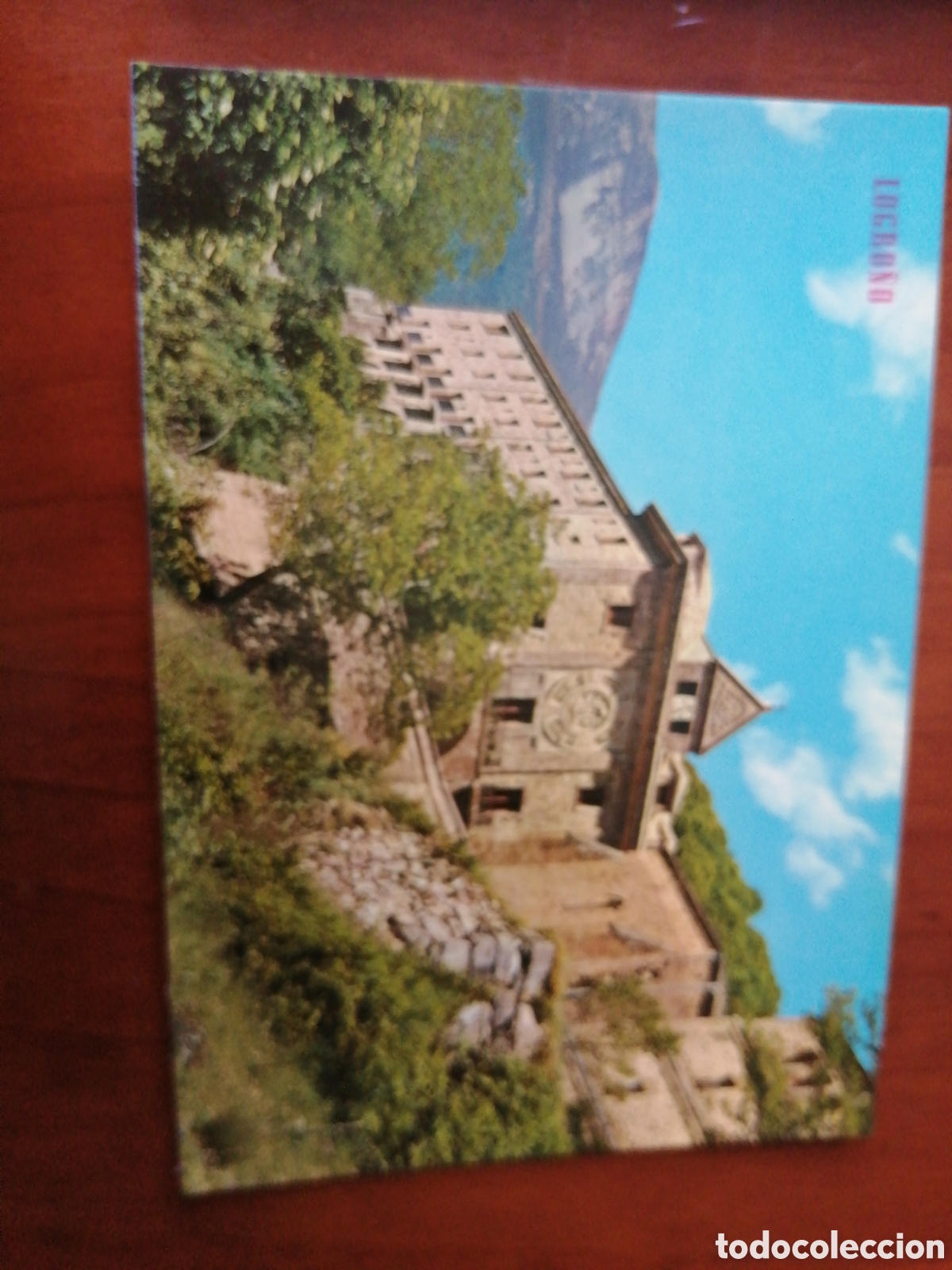 Postales: POSTAL 407 LOGRO&Ntilde;O MONASTERIO DE VALVANERA - Foto 1