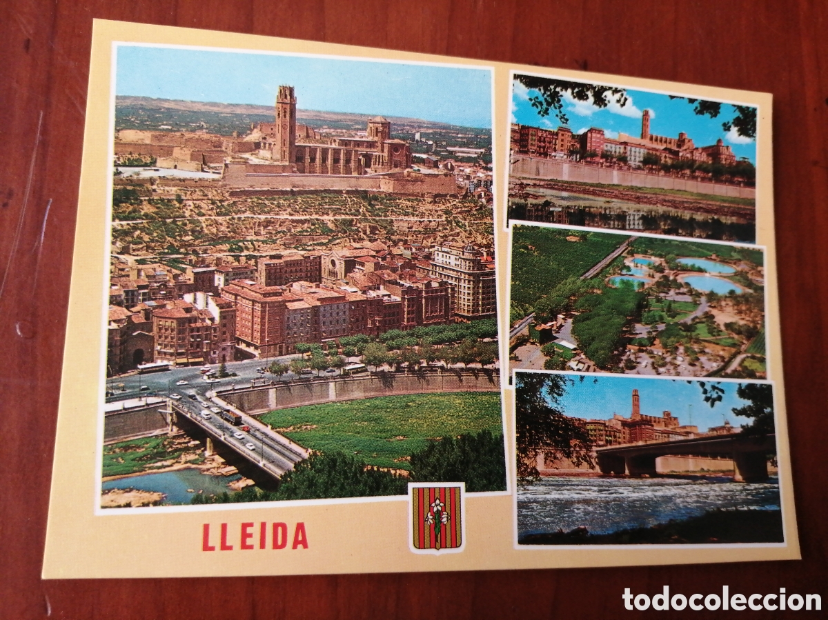 Postales: POSTAL LERIDA VARIOS ASPECTOS - Foto 1
