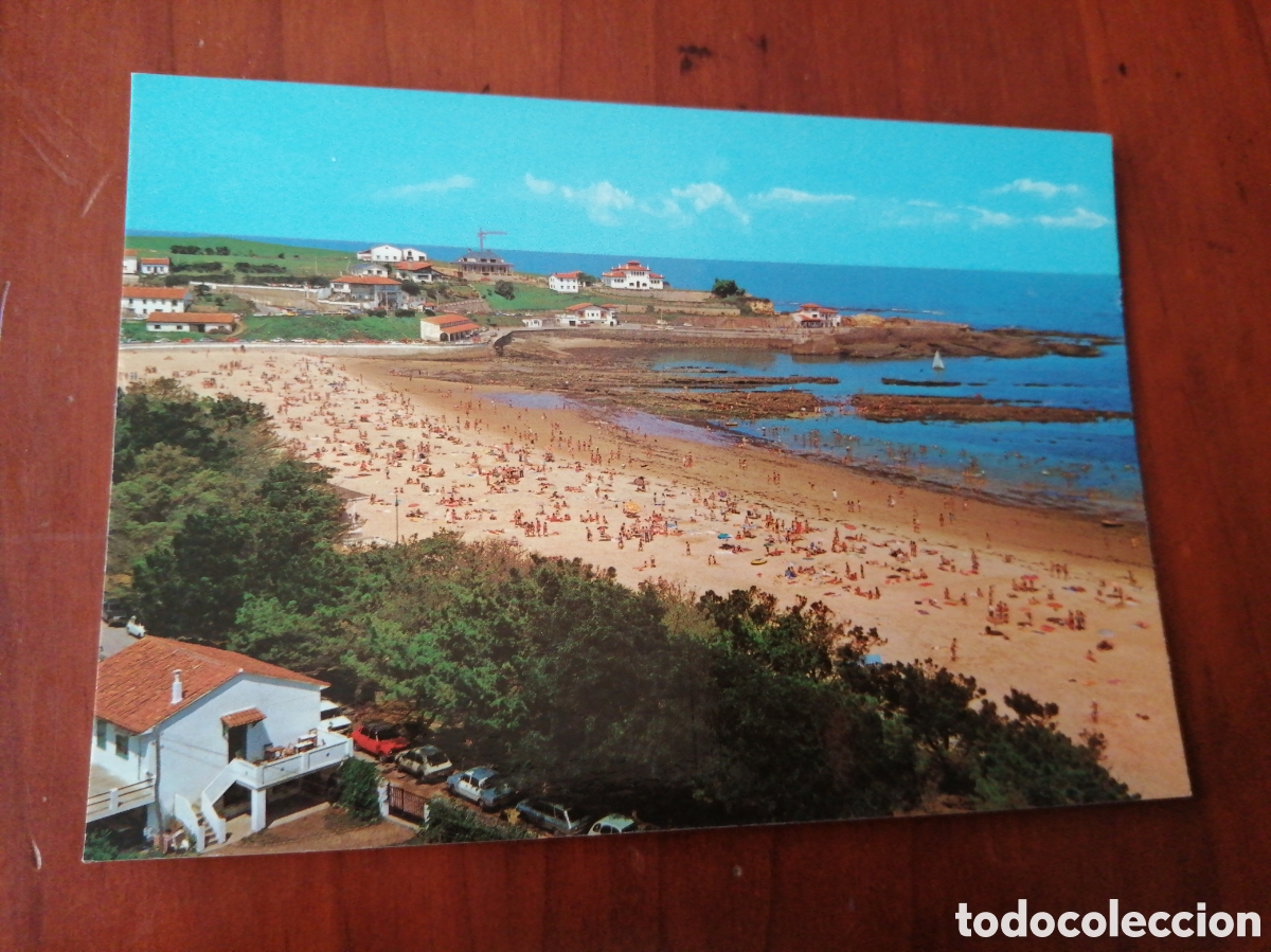 Postales: POSTAL 9 COMILLAS CANTABRIA PUERTO Y PLAYA DE COMILLAS - Foto 1