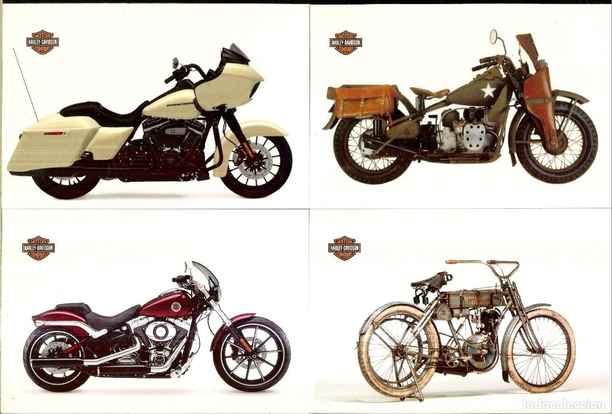 Postales: 8 POSTALES - HARLEY DAVIDSON - Foto 2