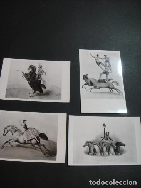Postales: 4 postales de las artes del circo - sin circular
