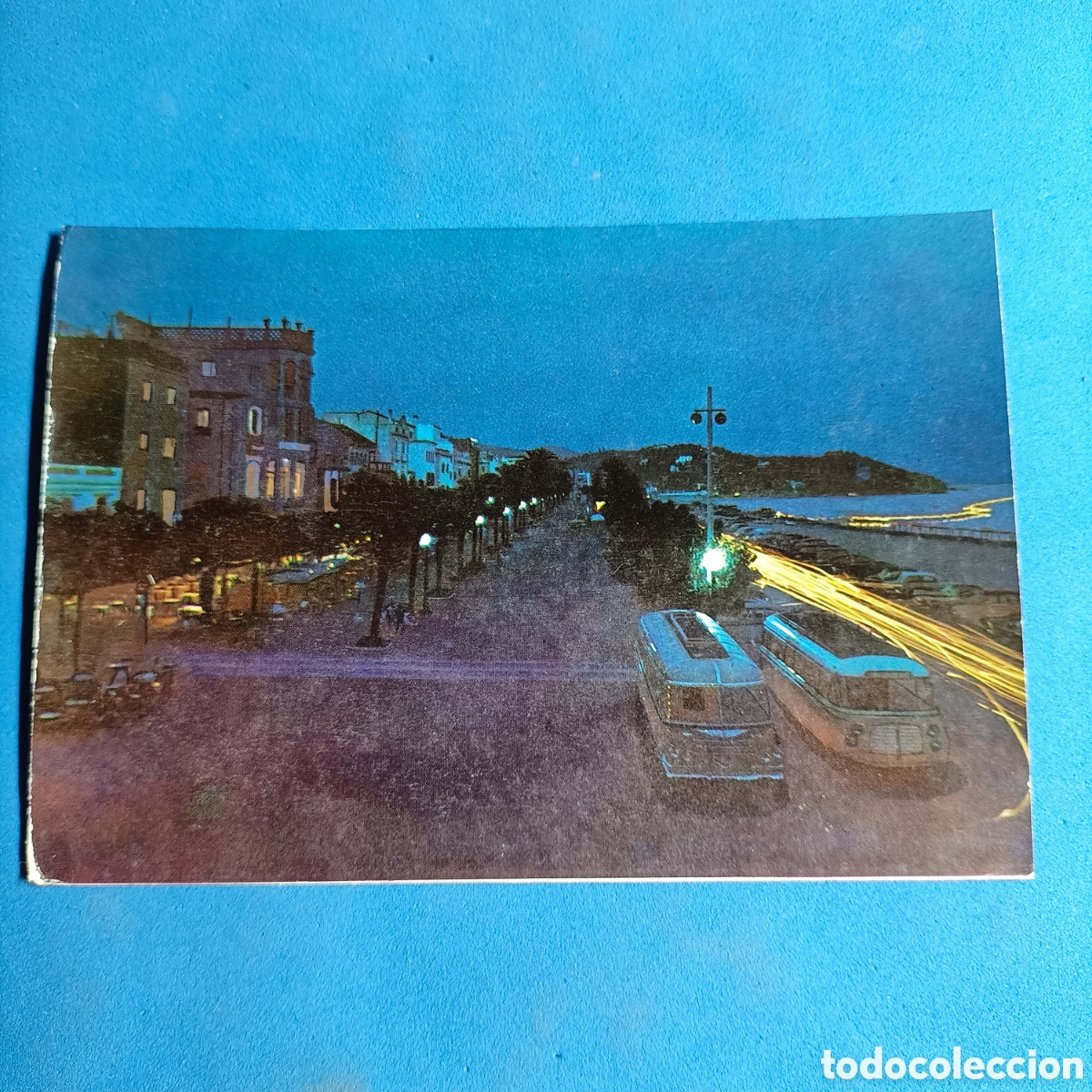 Postales: POSTAL SIN CIRCULAR. №1703. LLORET DE MAR. NOCHE - Foto 1