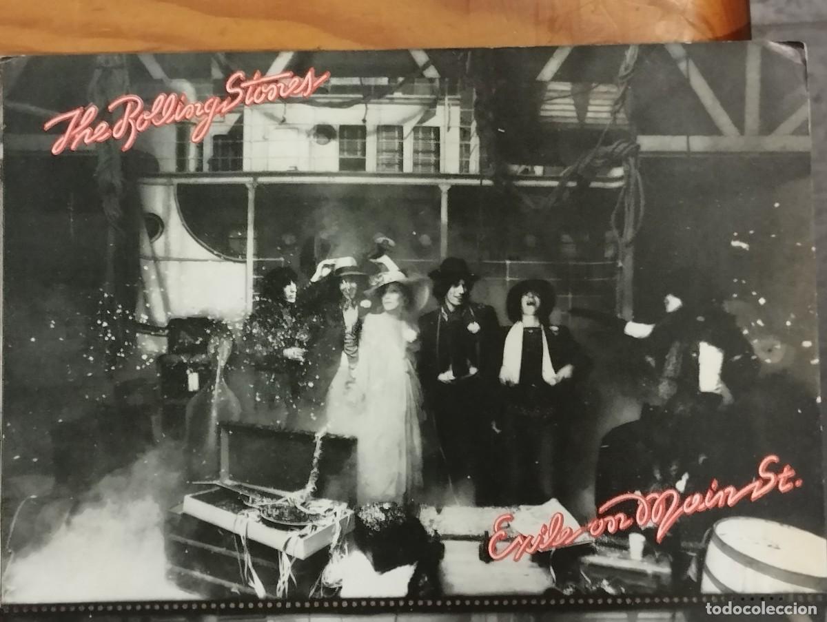 Postales: POSTAL N&ordm; 3 ROLLING STONES EXILE ON MAIN ST.