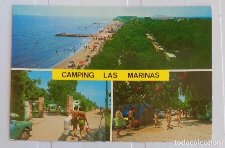 Postales: POSTAL, CAMPING LAS MARINAS, DENIA ALICANTE, SIN CIRCULAR - Foto 1