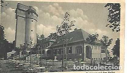Postkarten: Alemania & Postal, Baden-Baden, Restaurante en el Mercurio, Ed. J. Velten 1921 (77765)