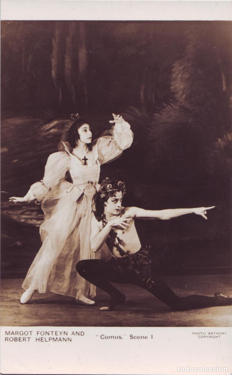 Postales: Margot FONTEYN & Robert HELPMANN (Comus)_Photo Anthony - Foto 1